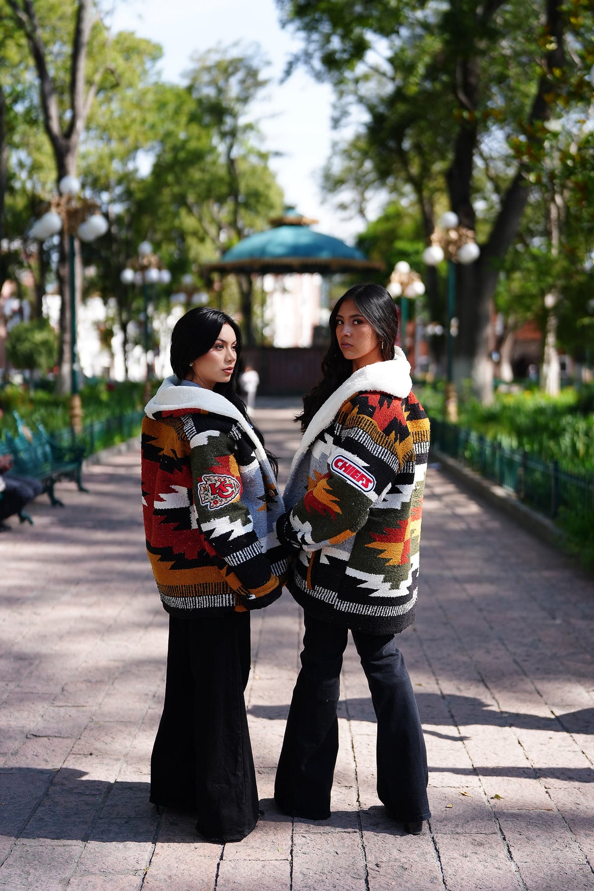 Pancho's Blanket × Kansas City Chiefs Special Edition Heritage Coat — photoshoot image 0781