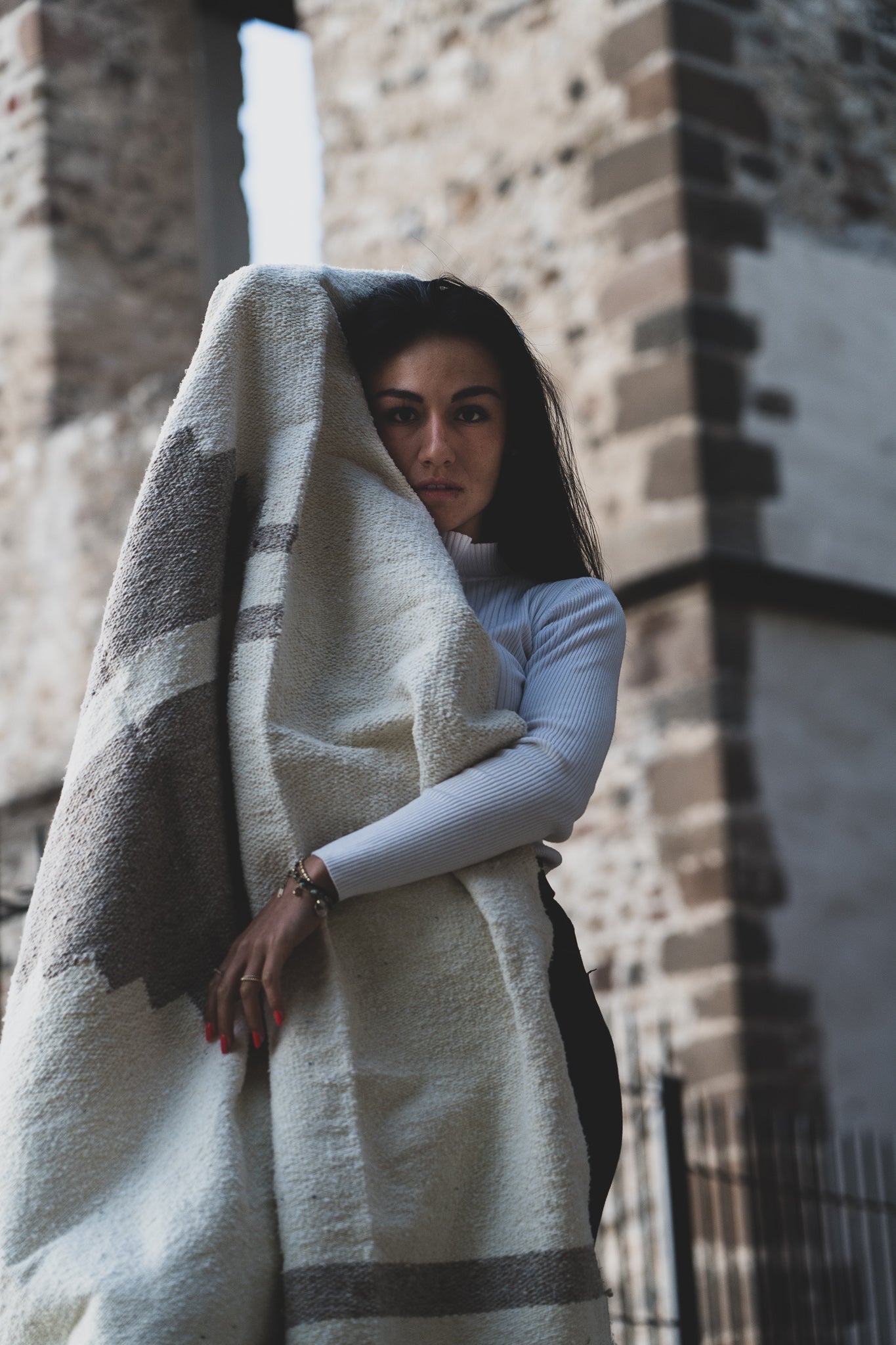 Boho Azteca Blanket | Mexican Handmade Blanket