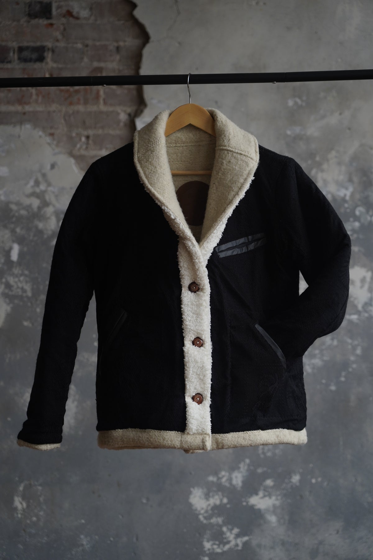Knight Wool Padding Reversible Knight Wool Saco