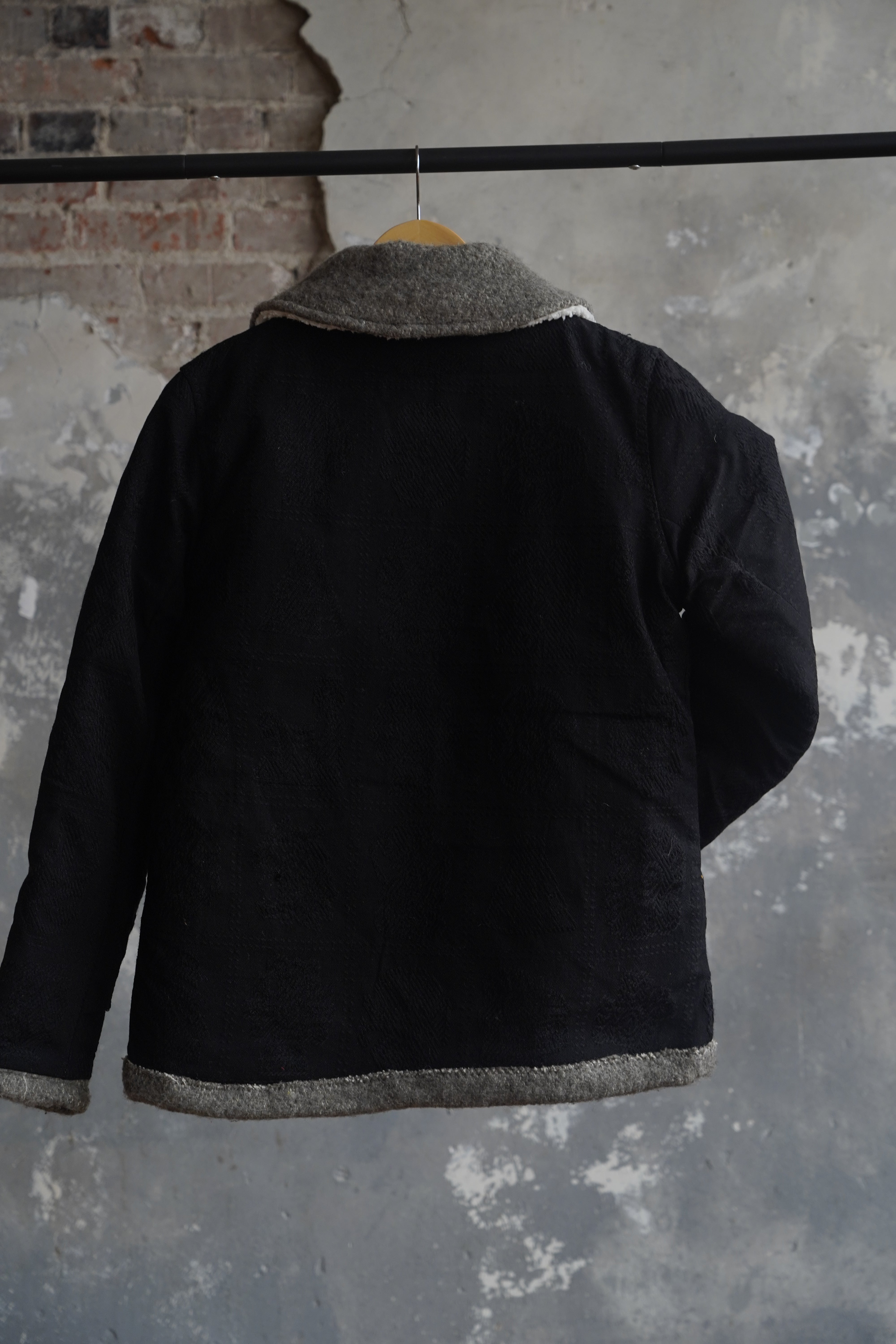 Reversible Knight Wool Saco