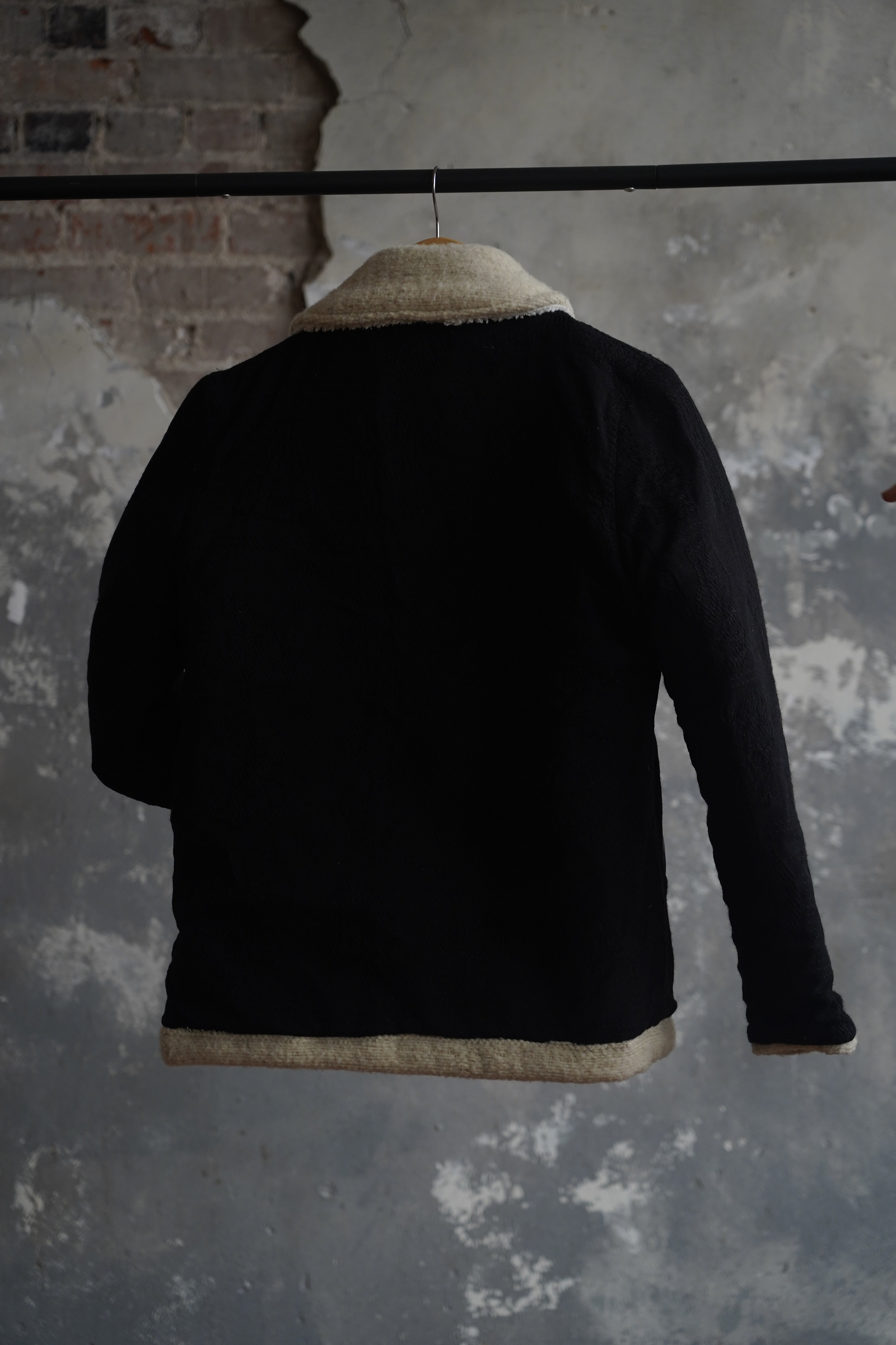 Reversible Knight Wool Saco