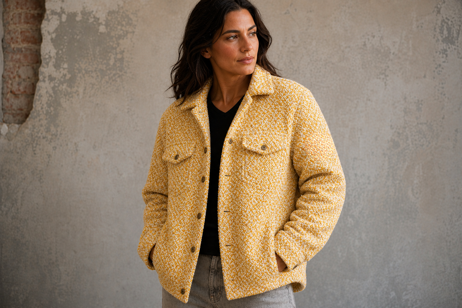 Chiefs Sunwoven Gold Shaket front view
