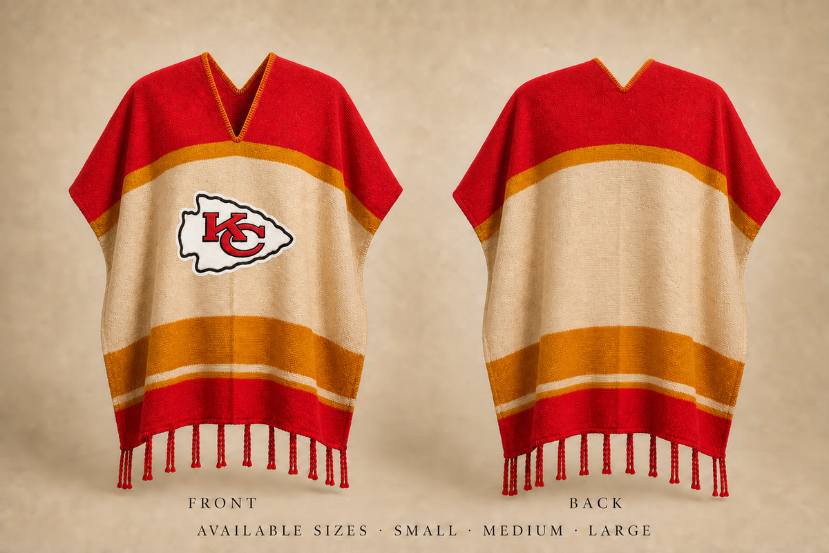 Chiefs Red, Gold & Cream Gaban front and back product views