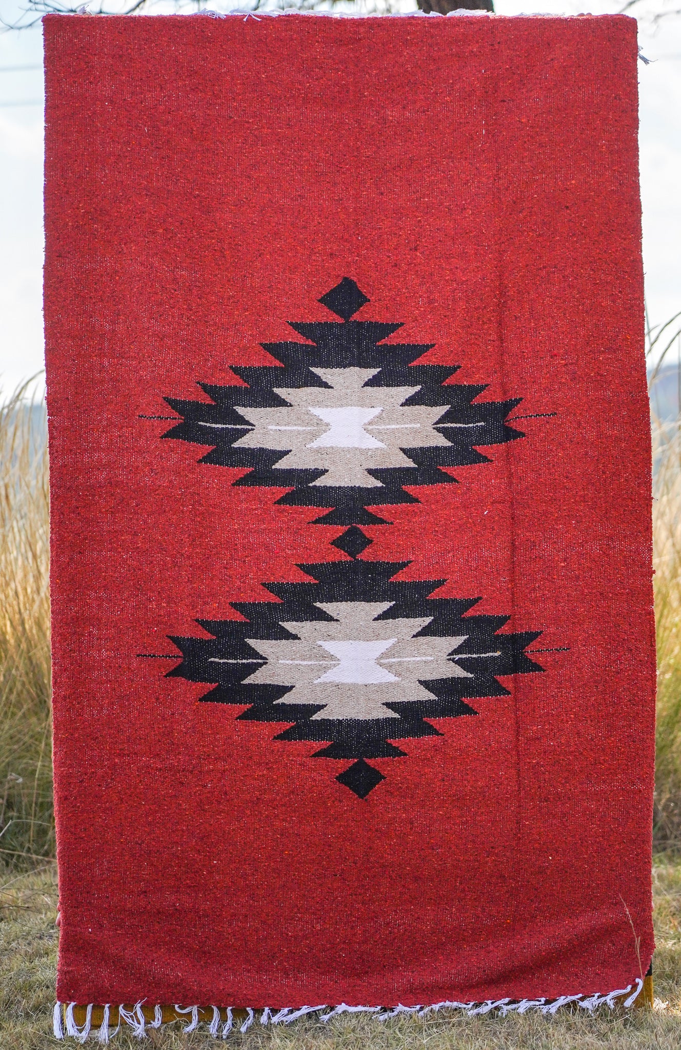 Twin Volcanoes Blanket | Mexican Handmade Blanket