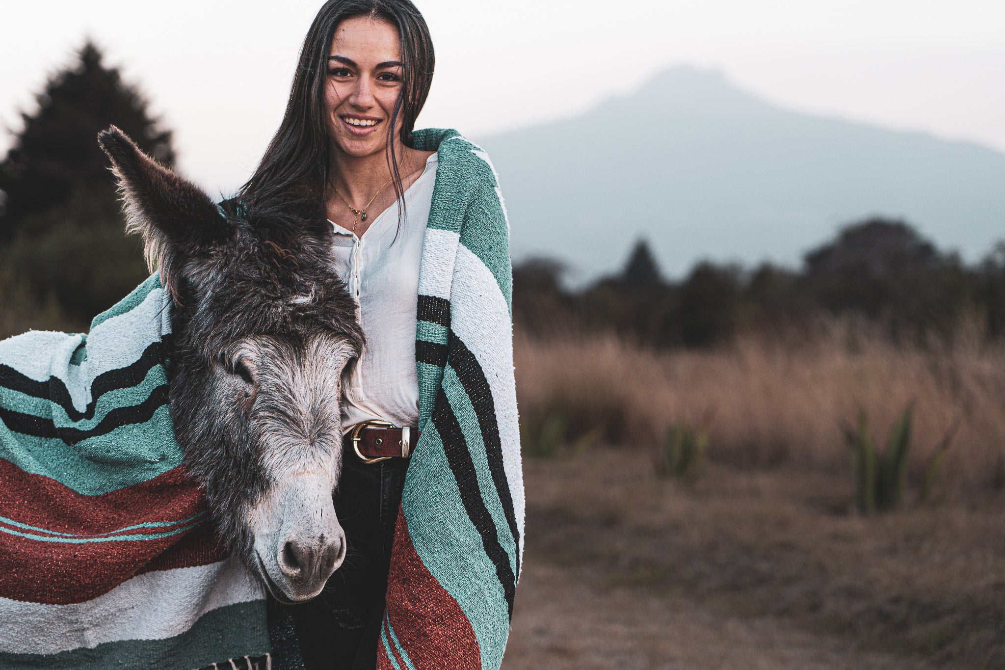 Azteca Diamond Mexican Blanket | Mexican Handmade Blanket