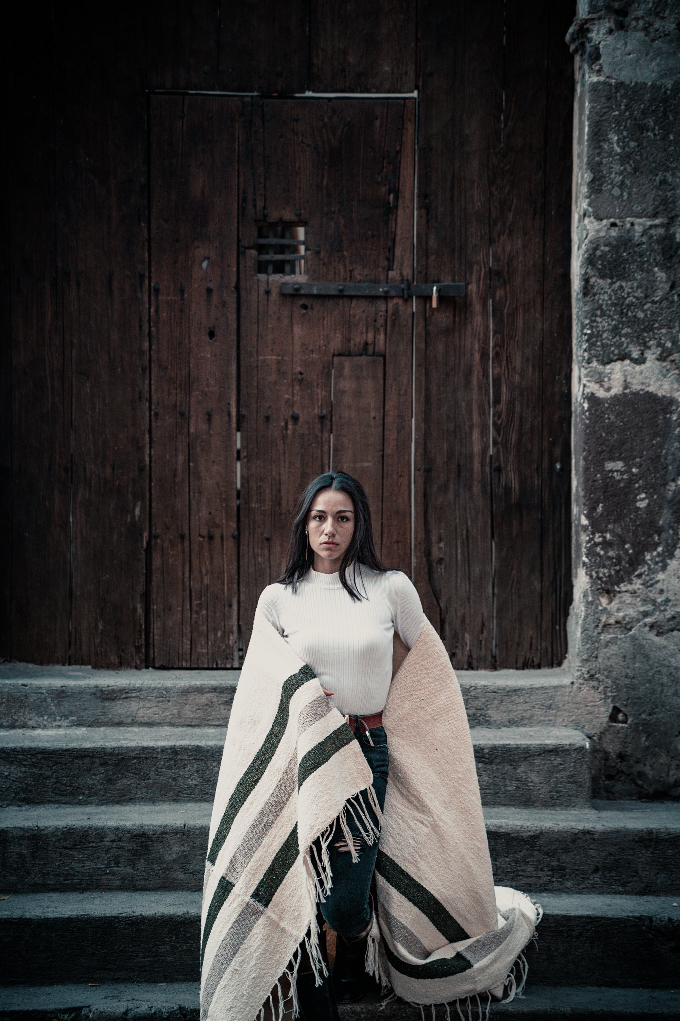 Boho Azteca Blanket | Mexican Handmade Blanket